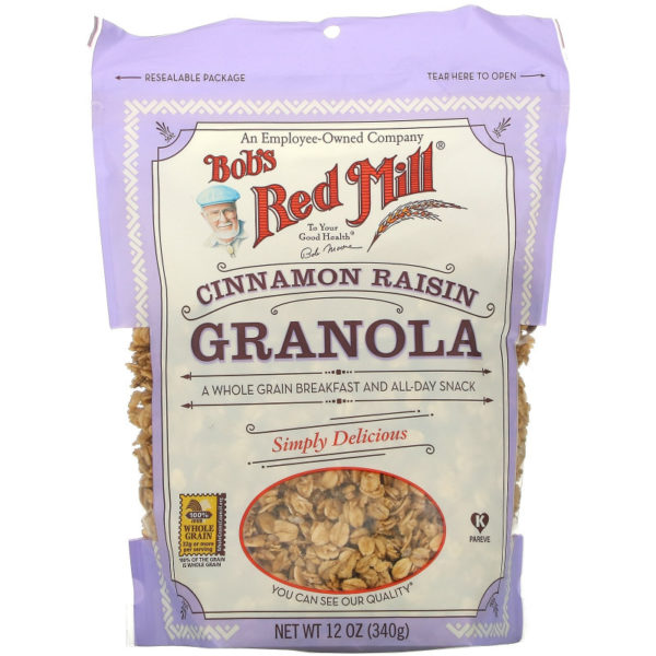 Bobs Red Mill Cinnamon Raisin Granola 12oz