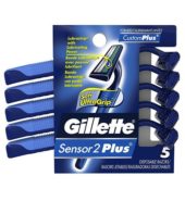 Gillette Sensor 2 Plus Disposable Razor 5ct