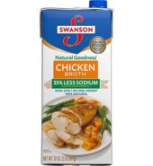 Swanson Broth Chicken Nat Less Sod 32oz