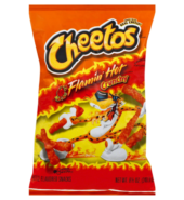 Fritolay Cheetos Crunch Fiery Hot 8 oz