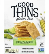 Good Thins Jalapeno Corn & Rice Snacks Gf 3.5oz