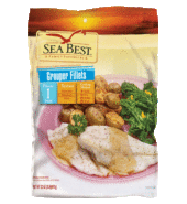 Sea Best Ret Bag Grouper Fillets 2LB