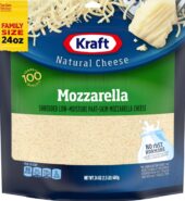 Kraft Shredded Mozzarella 24oz