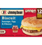 JD Sausage Egg Cheese Biscuit 54oz 12ct