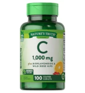 Nature’s Truth Vitamin C 1000mg Plus Rose Hip 100ct