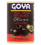 GOYA LARGE BLACK OLIVES PITTED