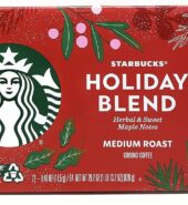 STARBUCKS HOLIDAY BLEND K-CUP PODS