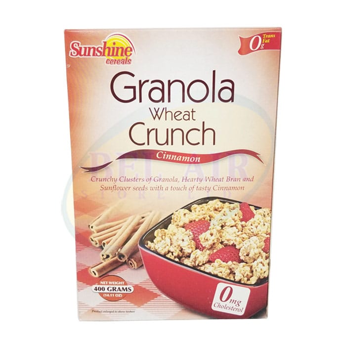 Sunshine Granola Wheat Crunch Cinnamon – Massy Stores Guyana