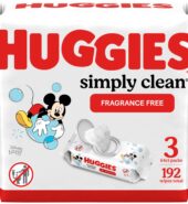 HUGGIES SIMPLY CLEAN FRAGRANCE FREE SOFT