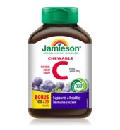 Jamieson 500Mg Chewable Grape