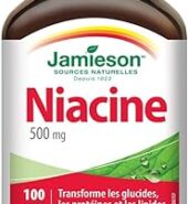 Jamieson Niacin 500Mg