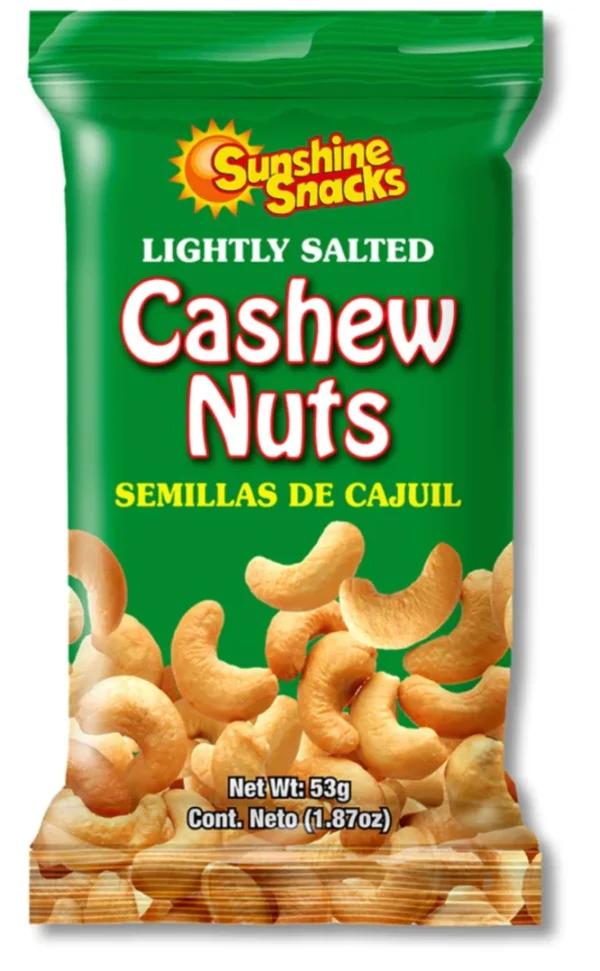 Sunshine Cashew Nuts Light Salt – Massy Stores Guyana