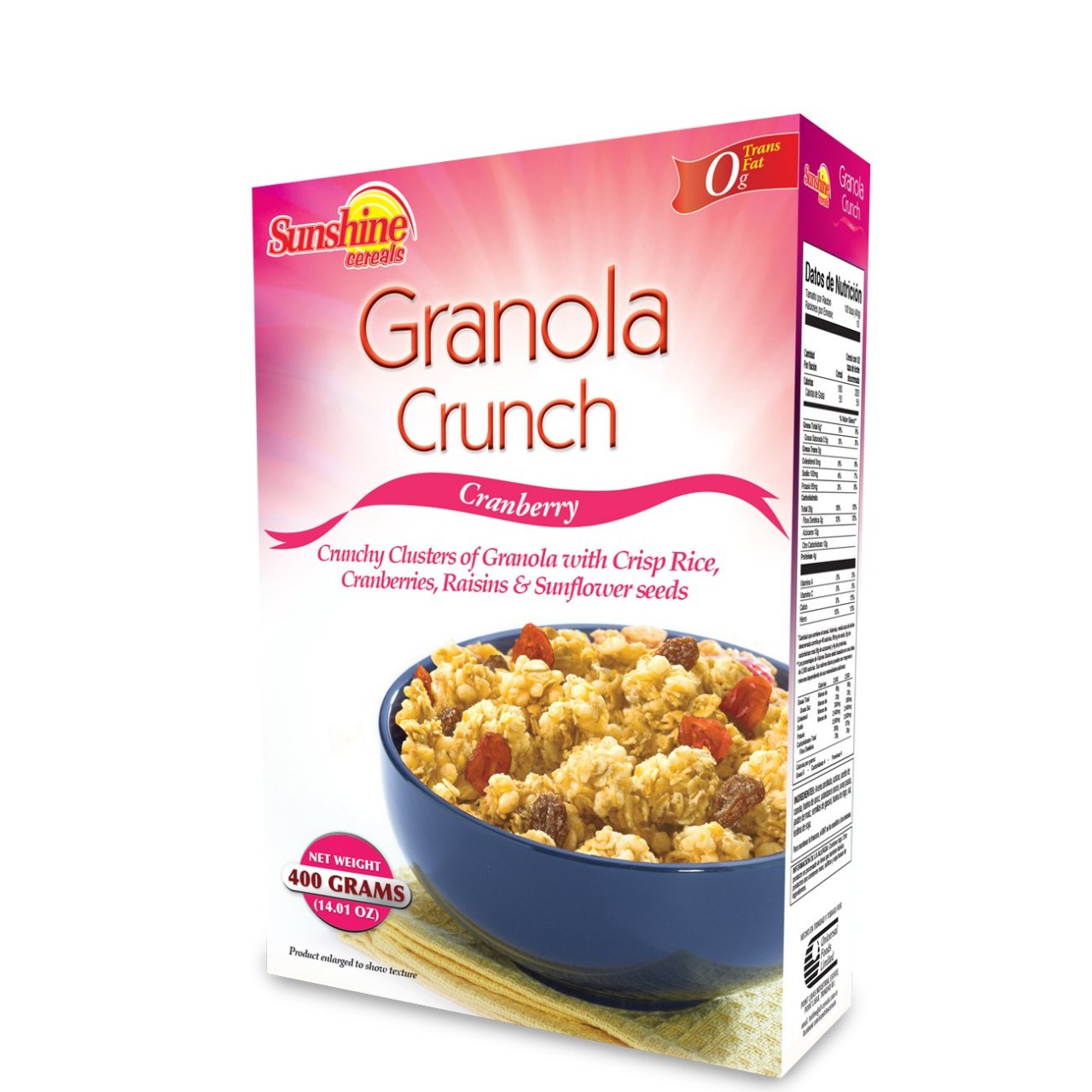 Sunshine Granola Crunch Cranberry – Massy Stores Guyana